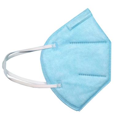 Odourless Blue Kn95 Face Mask Pm 2.5 Anti Pollution / Anti Dust