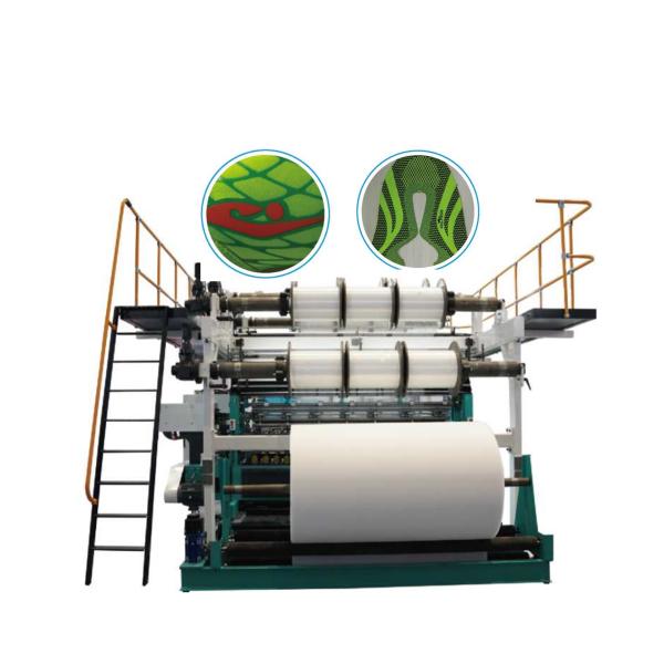 spacer jacquard Jacket Double Needle Bed Warp Knitting Machine
