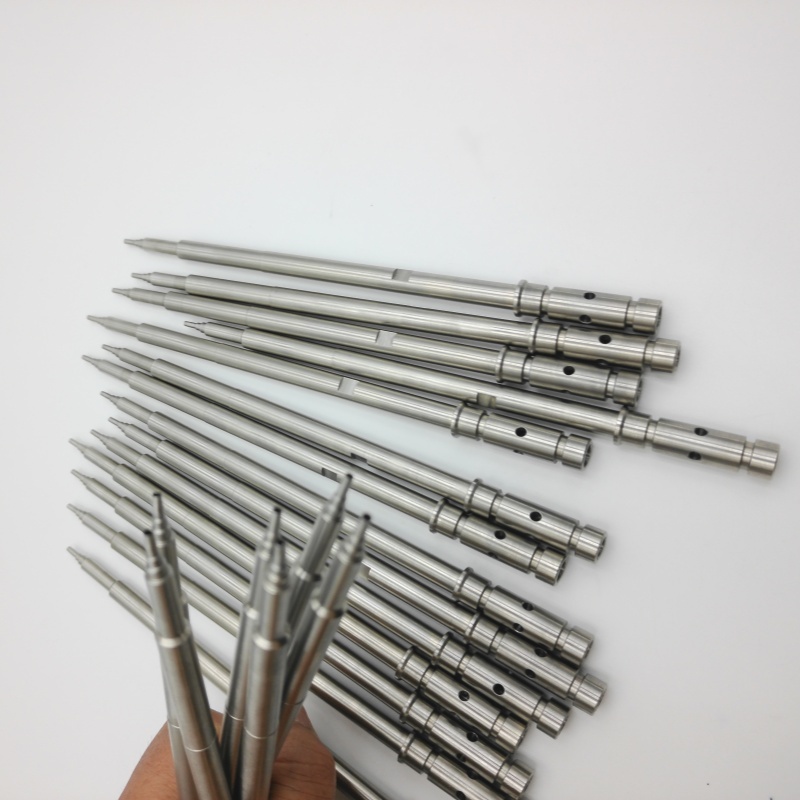 Medical Metal Blowing Deep Hole Long Shaft Side Hole Needle CNC Machining