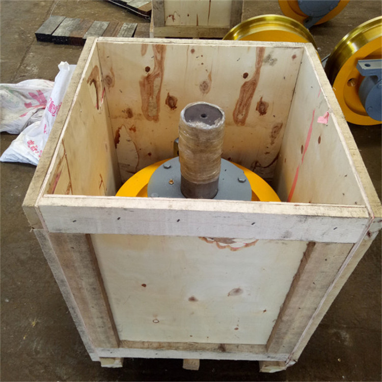 Integral Forged 42CrMo Crane Wheels with Double-Flange Design for Overhead Cranes