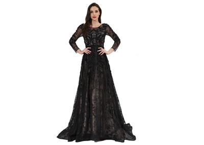 Brilliant Vintage Evening Dresses , Women Upscale Long Sleeve Evening Gowns