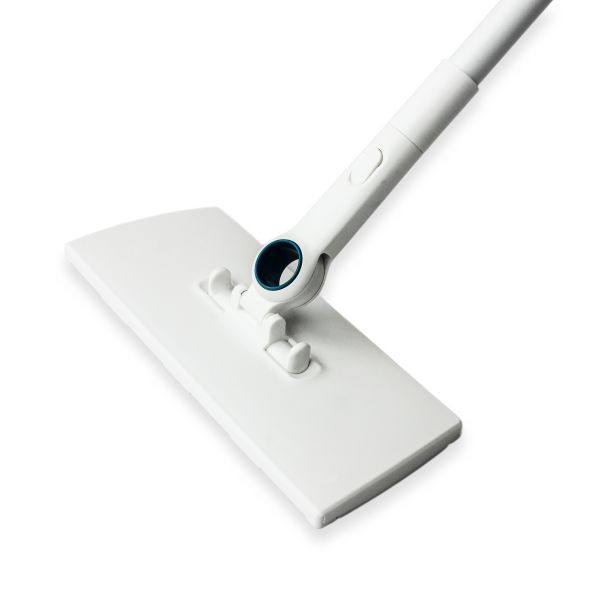 Self-Clamping 23cm Microfiber Mop with 360-Degree Swivel for Effortless Floor Cleaning