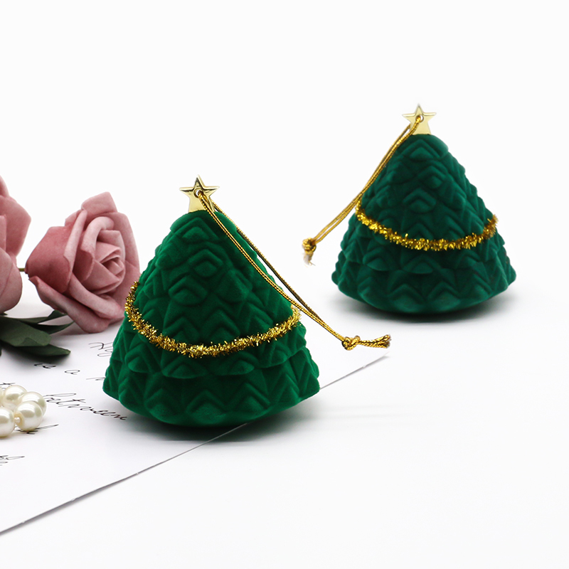 Children'S Gifts Velvet Ring Box Premium Christmas Jewelry Boxes
