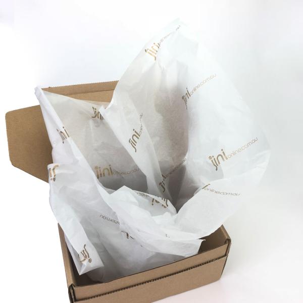 Gold Hot Foil Bamboo Pulp Gift Wrap Tissue Paper For Garment