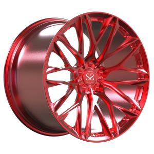 Super Sport Car Rims For Land Rover / Staggered 2-PC 20inch Forged Alloy Rims