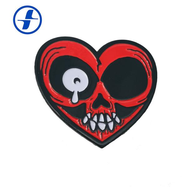 Custom high quality metal dye color soft enamel lapel pin for hot sales