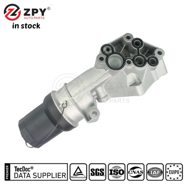 ZPY Oil Filter Adapter Housing for VW Audi 2.5L Engine 07K115397D
