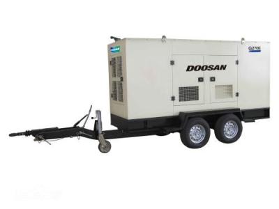 O tipo silencioso reboque montou o gerador diesel, gerador diesel trifásico da C.A. 20KW/25KVA
