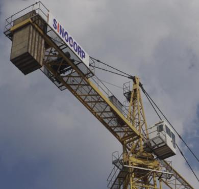 Máquina de moagem de torre de tipo luffing 8 toneladas