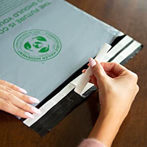 Waterproof Recyclable Mailers, Eco Friendly Mailers, Shipping Bags for Clothing, Mailing Envelopes Packaging