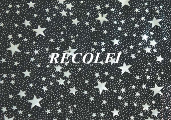 Silver Foil Knit Activewear Nylon Spandex Fabric Moisture Wicking Fast Dry