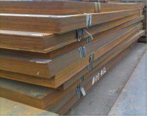 resistência da placa de aço de 6mm ASTM Corten B resistente