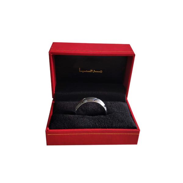 Lovely Square Paper Gift Box Small Luxury Jewelry Pack For Earring / Wedding Ring