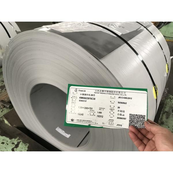 AISI 420 1,4034 холоднопрокатных листа нержавеющей стали