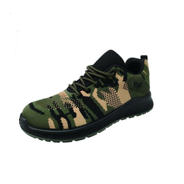 Shengjie Fly chaussures de travail tissées semelles douces respirantes occasionnelles anti-impact anti-ponture chaussures de sécurité de protection du travail