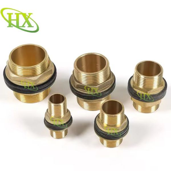 Brass pipe fittings brass plumbing fitting female thread tee 3/8-2 copper pipe tee factory price-Hongxin.