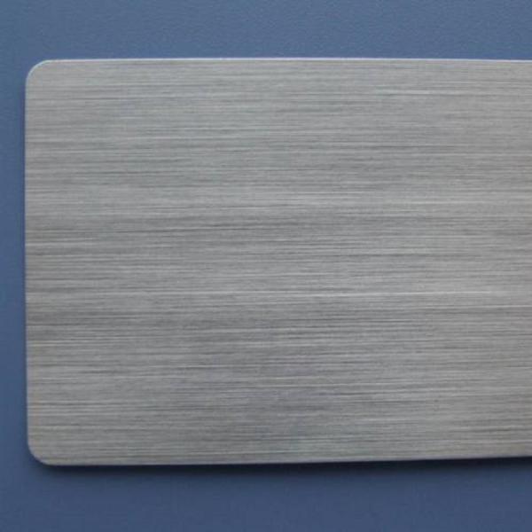 Grade 201 304 430 tôle en acier inoxydable NO.4 finition de la ligne de cheveux