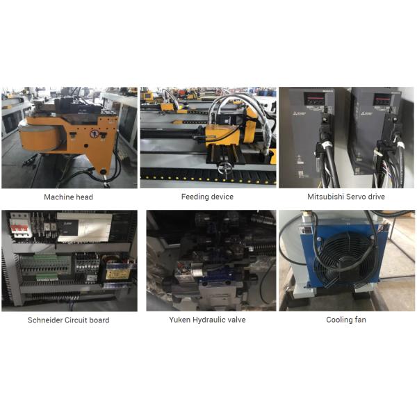 Выхлопная труба гибочной машины трубы дорна оборудования трубки Cnc гнуть гидравлическая