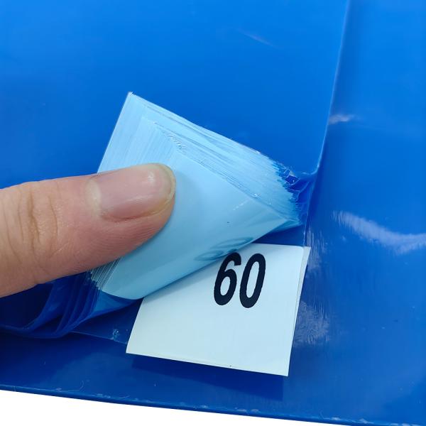 Антистатическая голубая чистая комната клейкая коврик 600х900 мм 30 слоев 60 слоев