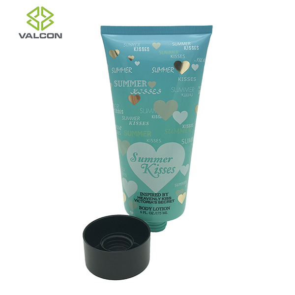 Body Lotion Plastic Tube Packaging Screw Cap Customized Logo Printing