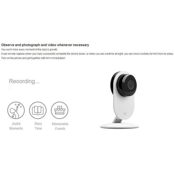 Original Xiaomi XiaoYi Night Vision WiFi 720P IP Camera