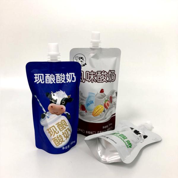 Smell Proof Spout Pouch Packaging , Custom Plastic Baby Food Pouches Jam Shaped