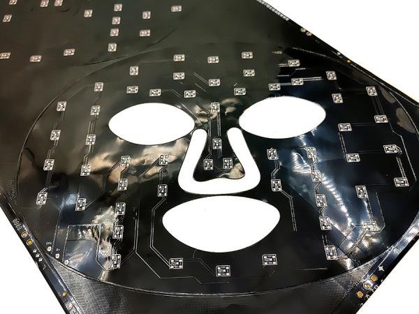 HOT SALE  High-frequency mask board  Customsized Beauty Mask Circuit Board Photon Beauty Device Double Layer FPC Electronic circuit board UL E477885   IGB/T13485