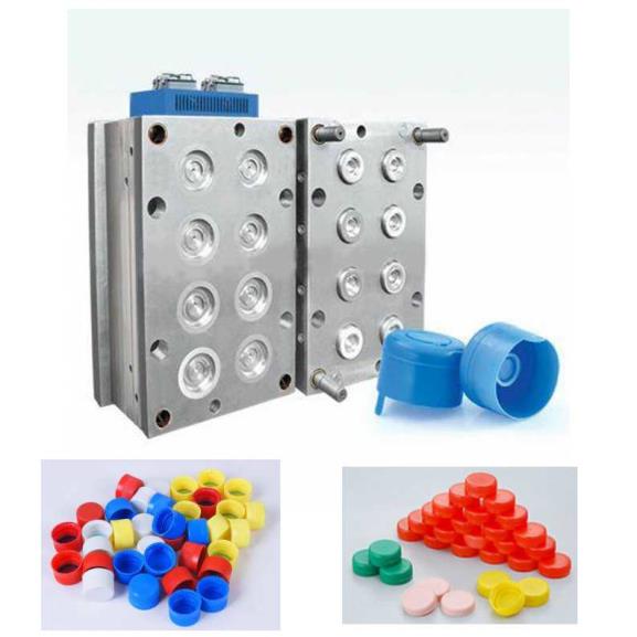 Mineral Water Bottle Cap Mould Injection Moulding For Plastic PET Bottle