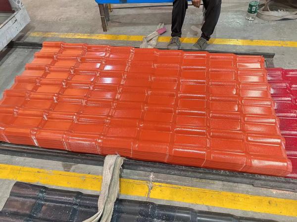 Anti Corrosion Synthetic Resin Roof Tile Sound Insulation Asa Pvc Roof Sheet