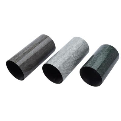 Custom High Strength Wrapped Color Carbon Fabric Tube Carbon Fabric Roll Wrapped Pipe