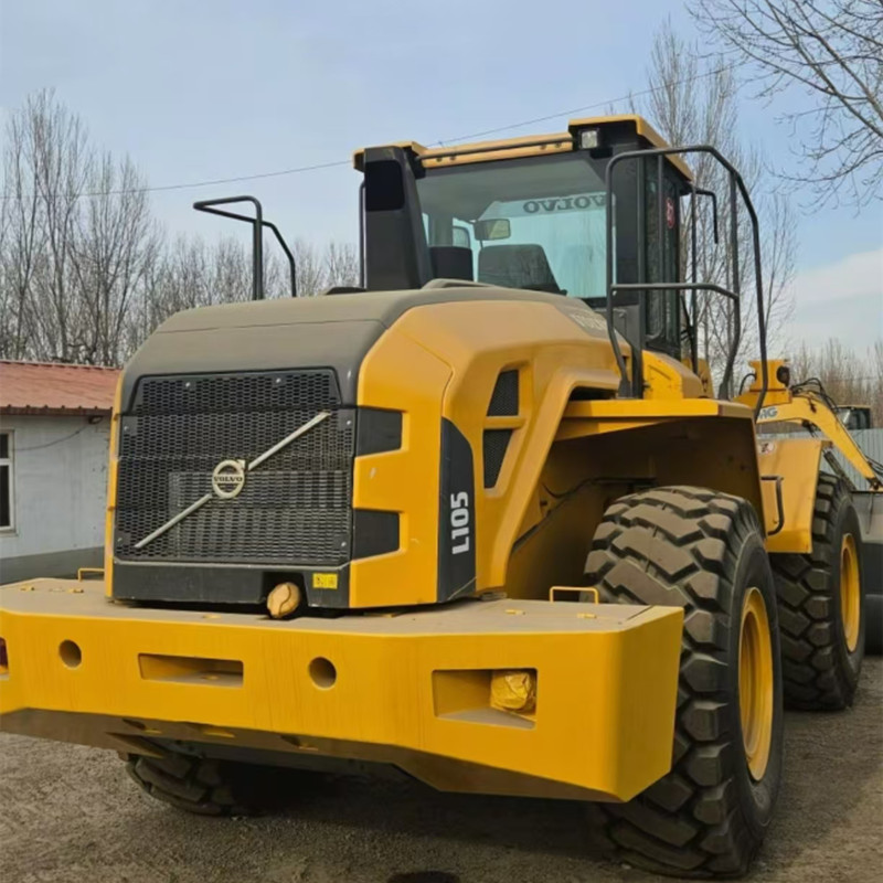 Использованный Volvo L105 колесный погрузчик гидравлические погрузчики для строительных работ