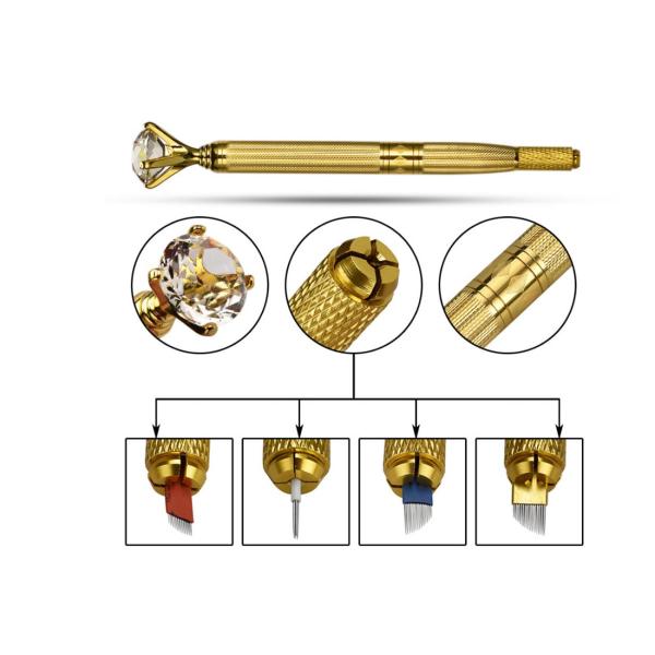 40 ручка татуировки меди ручная 3D Microblading салона красоты меди g