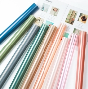 Papier d'emballage en verre épais, transparent et imperméable à l'eau