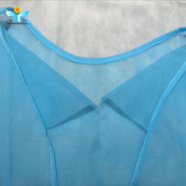 25GSM Isolation Gowns Disposable Breathable For Hospitals
