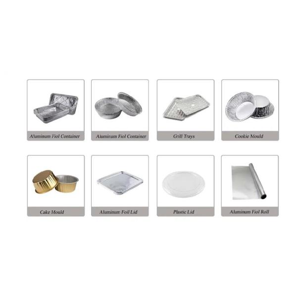 Customized Request Accepted 1350ml Disposable Aluminum Foil Container for Food Packaging