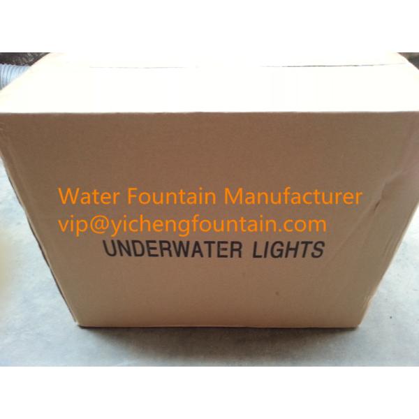 12w - 81w Led Underwater Swimming Pool Lights White Color Ring Diameter 300mm