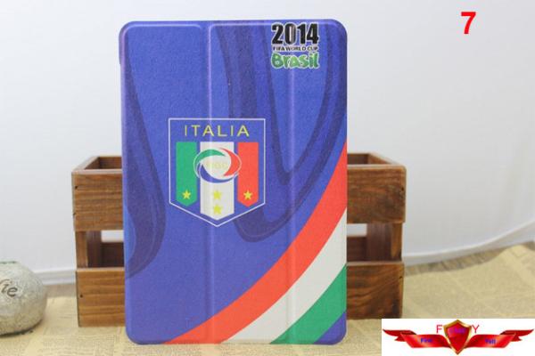 2014 Brazil World Cup Ipad Air Cartoon Cover Cases Multi Type Quality A++ Gift Box Include