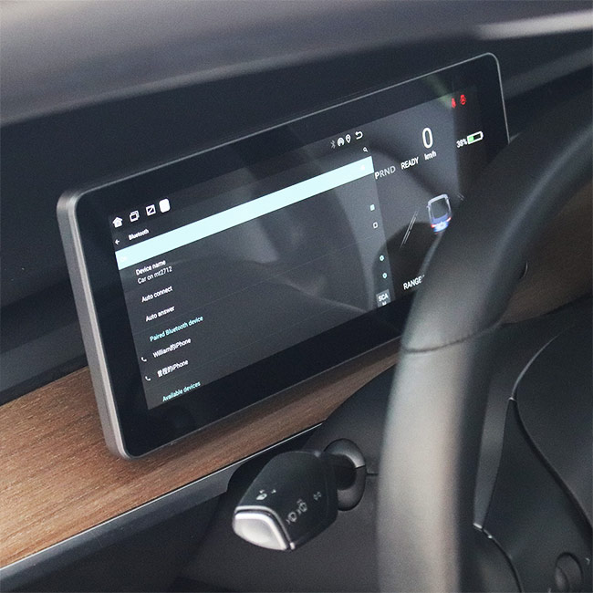 Группа аппаратуры приборной панели андроида 9,0 10,25 дюйма на модель 3 Tesla