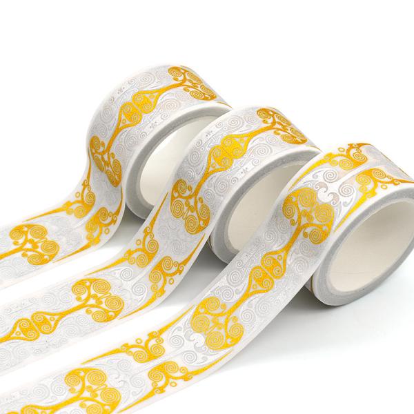 DIY Craft Washi Tape Printing Machine Gold Foil Washi Tape Manufacturer