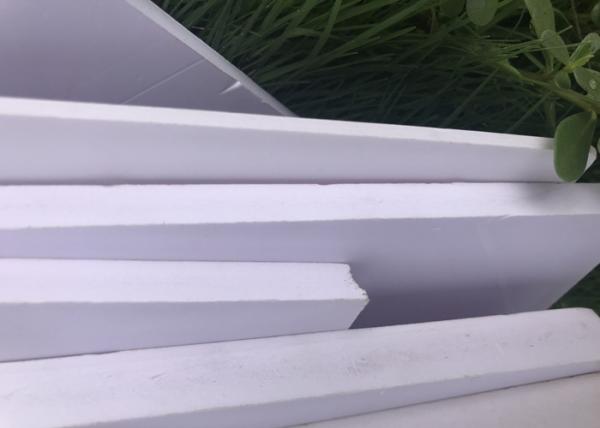 Advertising Display PVC Decorative Sheet White Color 3mm Thickness 1.2m * 2.4m