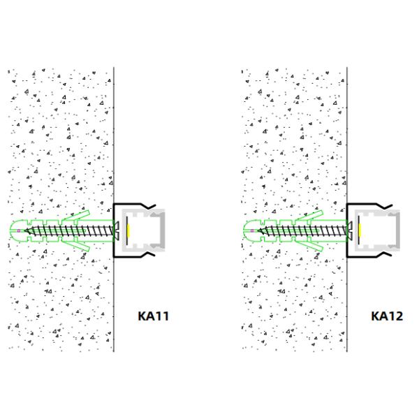 Костюм снабжения жилищем прокладки СИД профиля Width12*height13mm прокладки СИД алюминиевый для прокладки 10mm