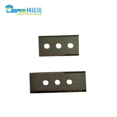 60mm×22mm×0.4mm 3 Hole Film Cutting Blade