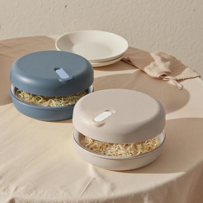 Durable Glass Soup Storage Containers Instant Noodle Container 1000ml