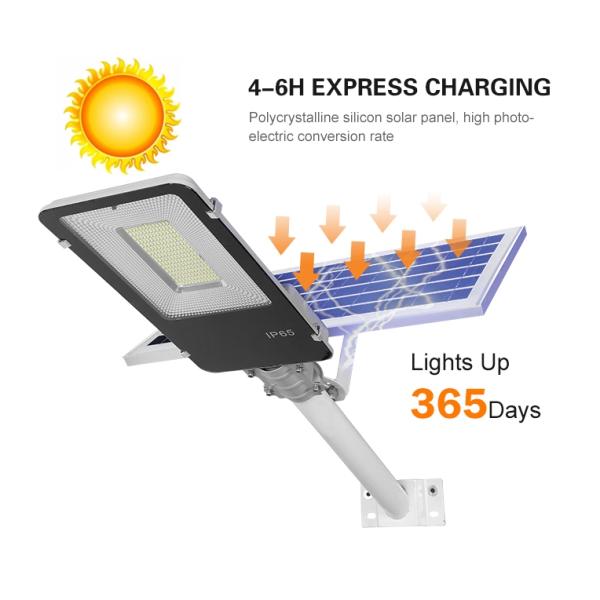 Outdoor Waterproof IP65 Solar Energy Remote Control Solar Led Street Light Led street lamp 150W 300W