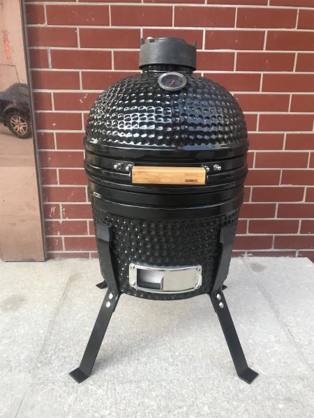 15inch Iron ceramic grill, ceramic BBQ, ceramic kamado, ceramic egg grill, ceramic oven and pizza oven
