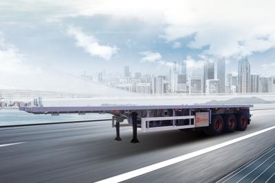 Used 100000 kg Hybrid Flatbed Trailer