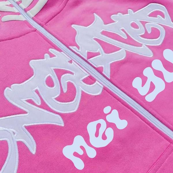 100% coton personnalisé Poids lourd Plein visage surdimensionné Fermeture à glissière Hoodie masculine Français Terry 3D imprimante en mousse fabricant de Hoodie