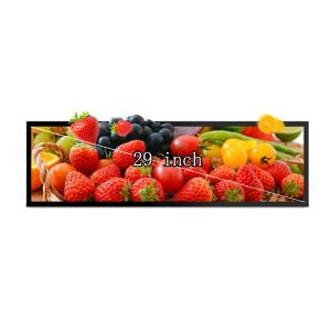 De 29 polegadas monitor ultra de largura barra esticada LCD 1920x540 500nits com