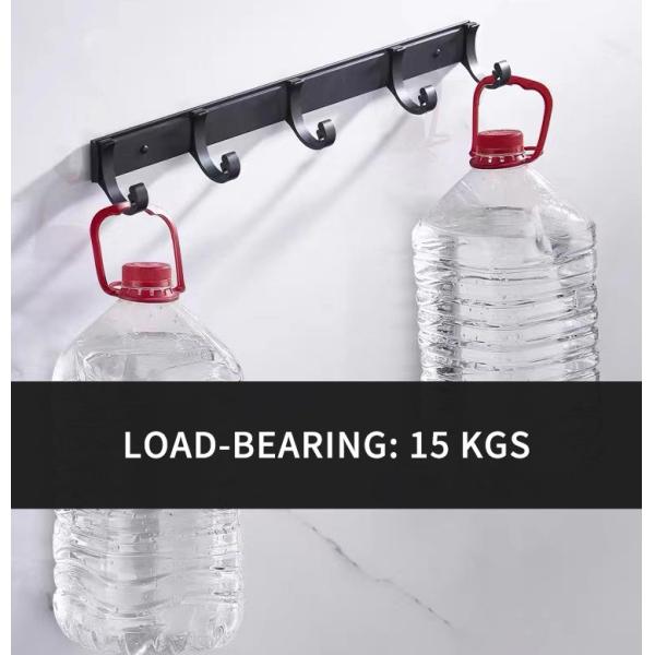 Aluminium Oxidation Finish Stainless Steel Robe Hooks For Coat Jacket Backpack