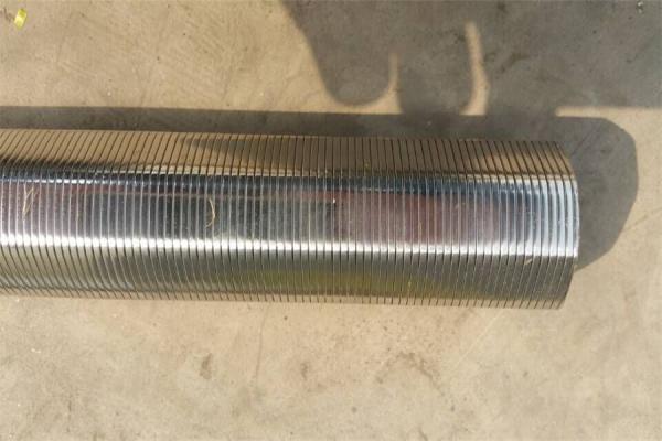Electropolished Water Filter Screen Elements SS304 No Magnetic V Wire Wrapped